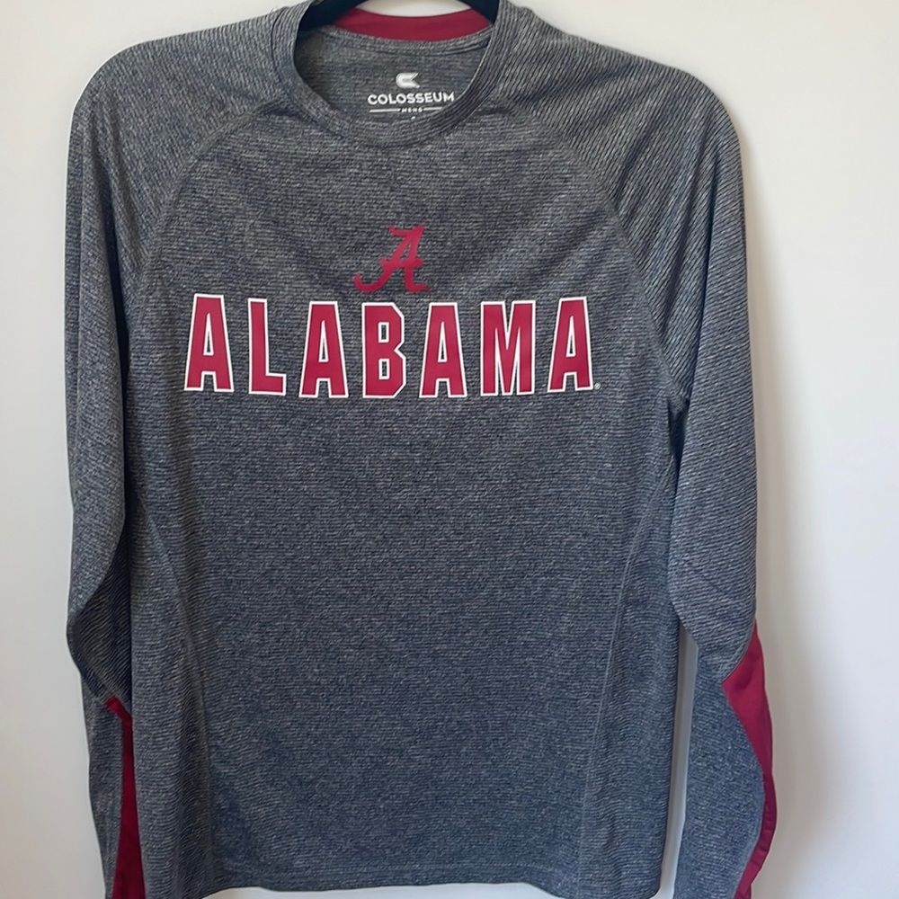 NEW Alabama long sleeve dry-fit  shirt. By colosseum  Small NEE